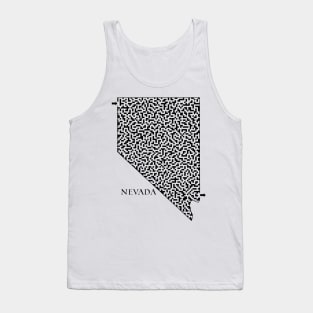 State of Nevada Maze Tank Top